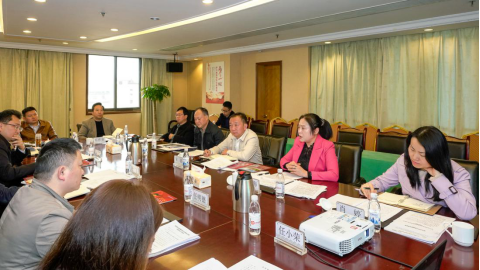 省文旅厅副厅长、党组成员宋铭率队调研尊龙集团